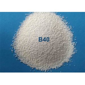 Quality Low Breakdown Rate Ceramic Bead Blasting Media For Metal Surface Finish for sale
