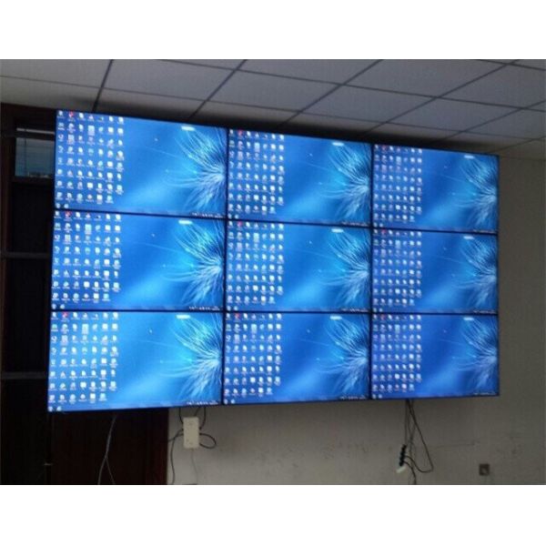 Buy Indoor Remote Control Led Broadcast Video Wall , Narrow Bezel Video Wall 1920×1080 Resolution at wholesale prices