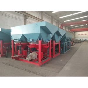 Electric Motor Diamond Jigging Gold Mining Machine Trapezoid Shaped