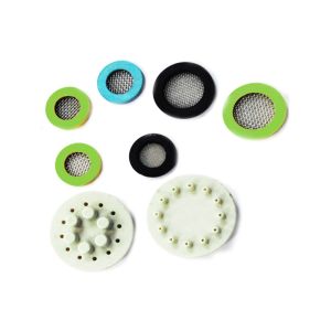 NSF61 KTW Rubber Bonding To Metal Rubber Ring Wire Mesh Filter Disc