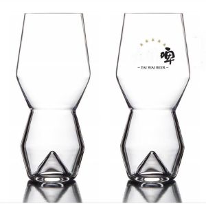 Unique Peak Bottom Ipa Glass Handmade Crystal Craft Beer Glasses