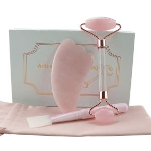 Skin care Rose Quartz Face Jade Rollers