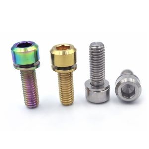 Titanium Alloy Handle Screw M5x18x20 Handle Fixing Screws With Gasket