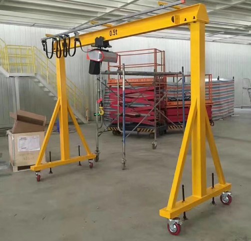 Height Adaptable 1-10t Capacity Movable Overhead Crane For Workshops Different