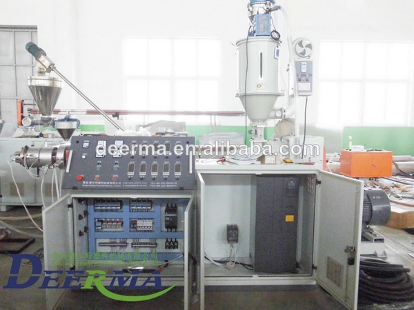 80Kg/H - 120Kg/H Polyethylene Pipe Extrusion Machine 20 - 63 Mm Polyethylene Extruder Machine
