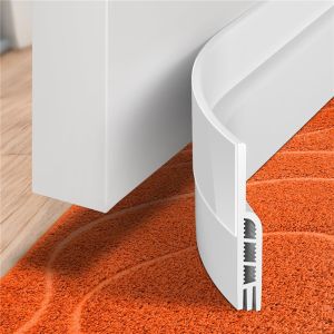 Quality Under Door Bottom Seal Strip Sweep Blocker Gap Filler Door Draft Stopper Weather Stripping for sale