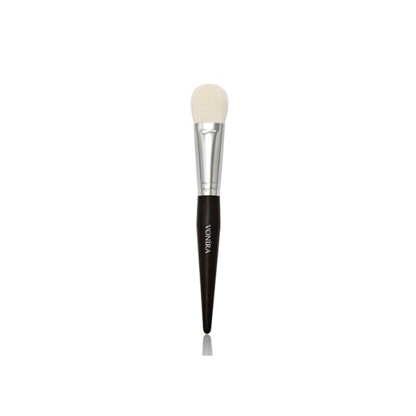 Buy Rounded All Over Facial Luxury Makeup Brushes / Goat Makeup Brushes at wholesale prices