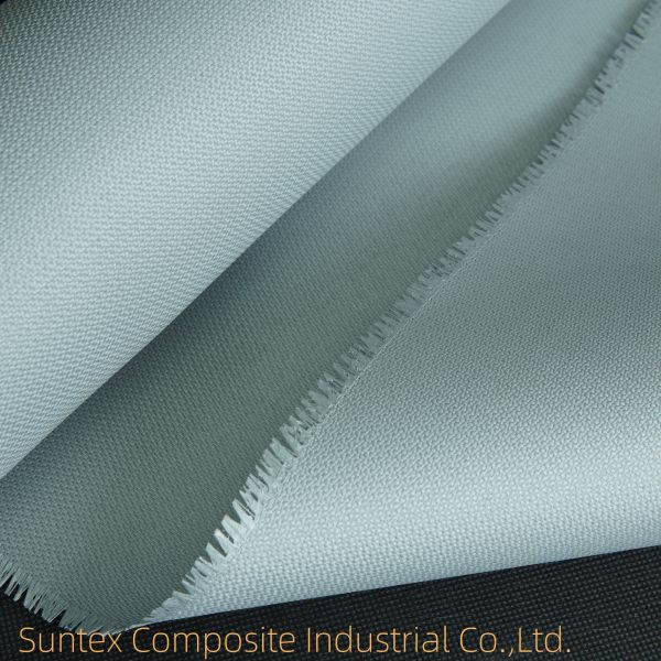 Heat Resistant Silicone Coated Fiberglass Cloth Insulation Fireproof Silicone