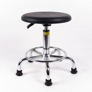 Ergonomic Polyurethane Anti Static Stool , Concise Static Dissipative Chair