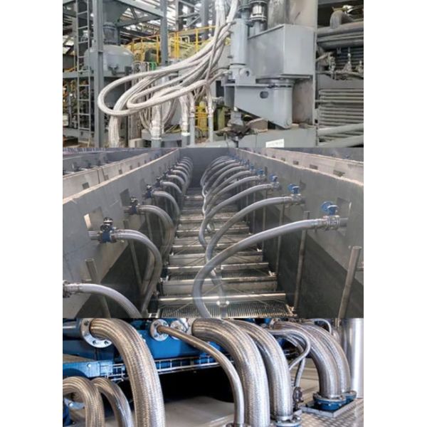 Stainless Steel 304 Threaded Flexible Hose Multiuse Union Type Pipe Fitting