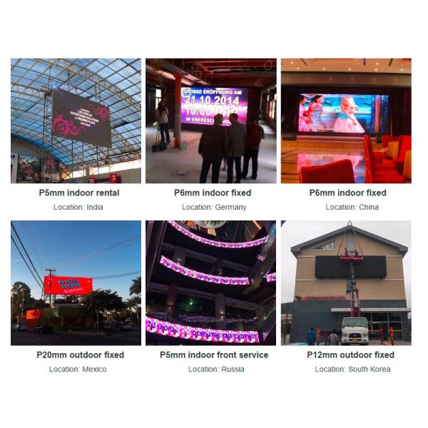 3840Hz Refresh Rate P3.91 Full Color Sign Rental Mobile Stage LED Screen