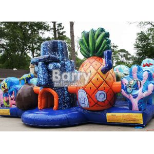 Backyard Inflatable Bounce House For Playland Inflatable Spongebob Toddler