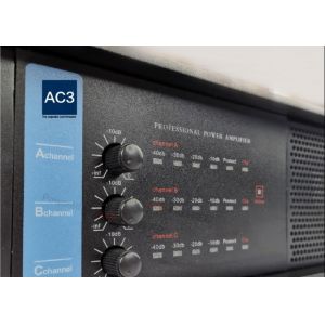 Power Switch 60db 3 Channel NL4 Analog Power Amplifier