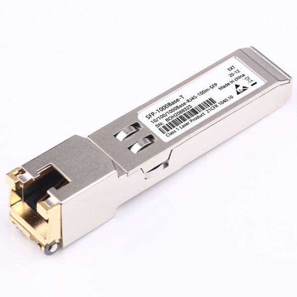 Buy Gigabit Electrical Sfp Rj45 Transceiver 10G Transceiver Modules SFP-GE-T at wholesale prices
