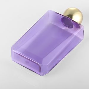 300ml 500ml Colorful Screw Top Perfume Bottle With Gold Cap