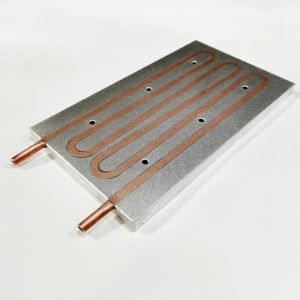 Aluminum Cooper Tube Radiator Heat Sink 120x12x210mm Durable