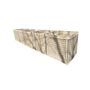 Heavy Duty Stackable Defensive Barriers SX 1 For Bunker Galvanized Feature