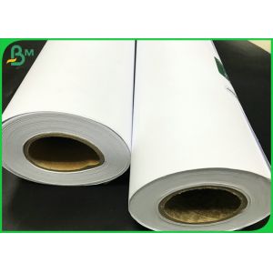 24 Inches 36 Inches Plotter Paper Reel For Garments Industry Wide Format Printer