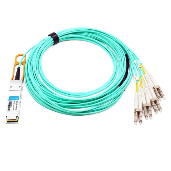F5 Networks OPT-0029-10 Compatible 10m (33ft) 40G QSFP+ to 8 LC Connector Active