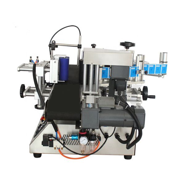 Buy Cylindrical 300pcs/Min Double Side Labeling Machine With Data Print at wholesale prices