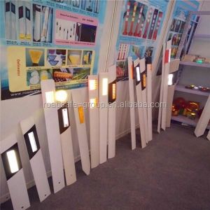 Flexible PVC Delineator Post Safety Guardrail Reflector Road Side Guide Post