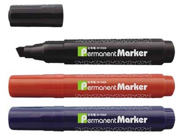 Buy plastic big permanent marker, plastic chisel point permanent pen at wholesale prices