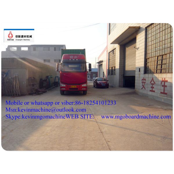 Magnesium Oxide Board Manufacturing Process Board Making Machine For Furniture