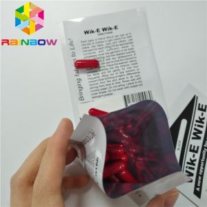3 Side Seal Sealed Pill Foil Pouch Packaging Aluminum Foil k Custom Printing