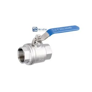 China Silver 1-1/2'' Ss304 Valve Ball With Nut Washer Suitable For 3A DIN NPT BSPT BSPP on sale