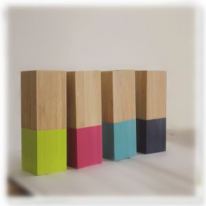 christmas bamboo utensil holder