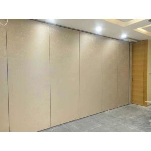 Quality Aluminum Acoustic Movable Partition Walls / Function Room Sliding Folding Partition for sale
