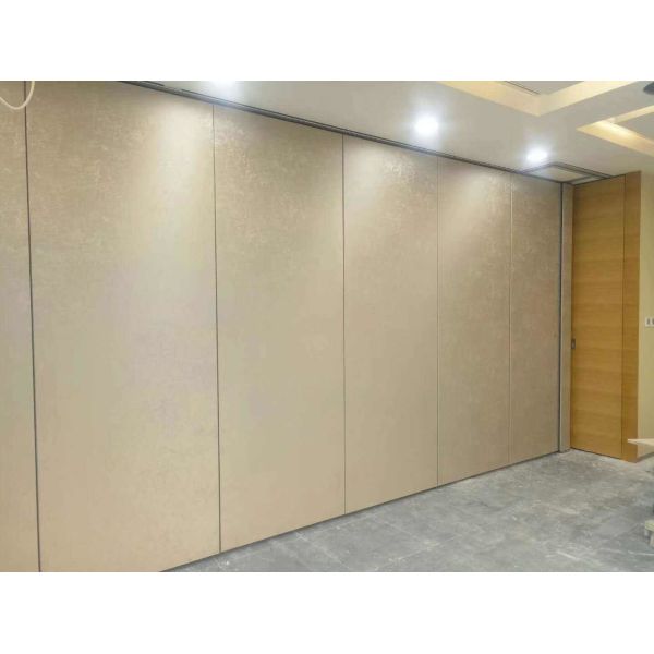 Aluminum Acoustic Movable Partition Walls / Function Room Sliding Folding