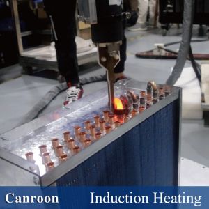 Section Heating Induction Brazing Equipment Lifting System For Refrigeration