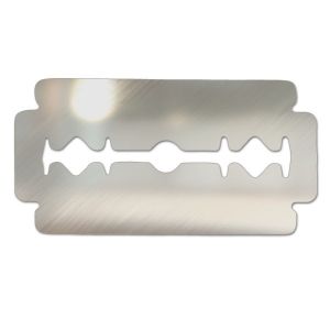 platinum coated razor blade super stainless steel from USA double edge razor