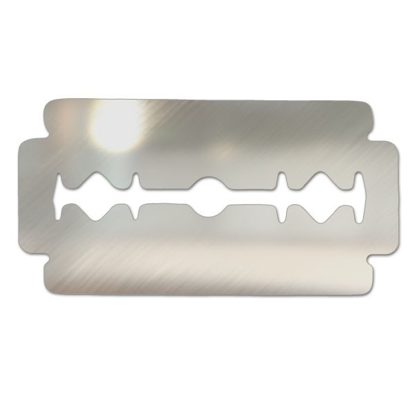 platinum coated razor blade super stainless steel from USA double edge razor