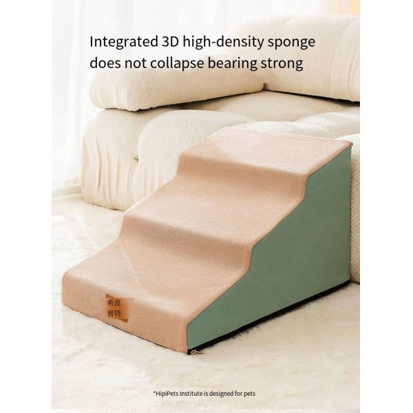 Dog Pet Stairs Non-Slip Climb Ramp Disassembled And Washed Elderly Dog Staircase