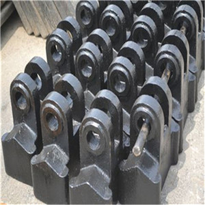 High manganese plate hammer for hammer crusher Used of the construction industry
