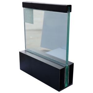 Australia Standard Home Aluminium Glass Handrail Fencing China Windproof