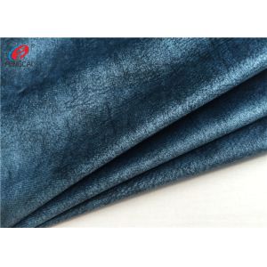 Sofa Curtain 100% Polyester Knitted Fabric , Velour Upholstery Fabric Eco
