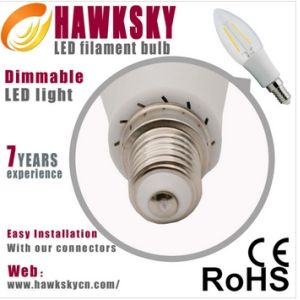 China Hot Sale Classical Design Led Candle Filament Supplier