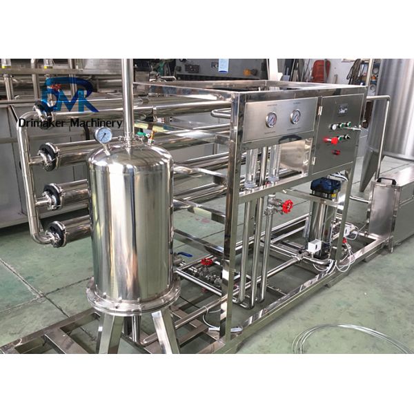 Buy Automatic Water Treatment System 4 Tons Water Purifying Machine With Hydranautics Filter Membrane at wholesale prices