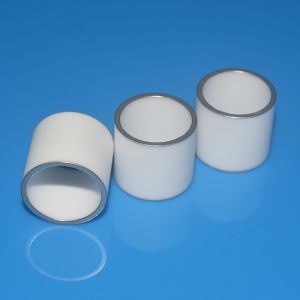 Advanced Metallized Ceramic Tube , Ceramic Sleeve Precision Machining Rapid
