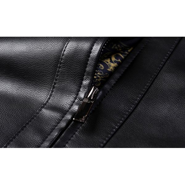 Winter Vintage Ceket Utility Chaquetas Rectas Para Motosiklet Para Hombre Hombre Coat Pu Leather Jacket