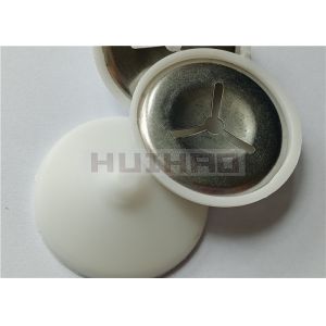 Stainless Steel Self Locking Dome Washers 40mm With Plastic Caps For Marine