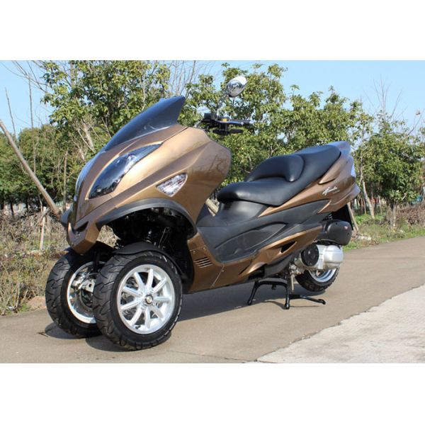 Water Cooled 3 Wheel Motorbikes For Adults , 300cc / 250cc Single Cylinder Motorcycle