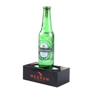 Quality POS Led Bottle Glorifier 5mm Acrylic Bottle Light Glorifier Engraved Logo for sale