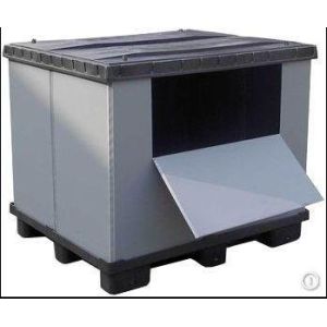 Waterproof Folding Plastic Boxes Washable Recyclable Folding Storage Containers