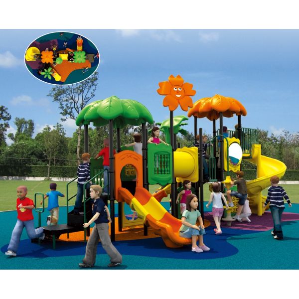 Guangzhou Qixin Children Outdoor Playground QX-003A