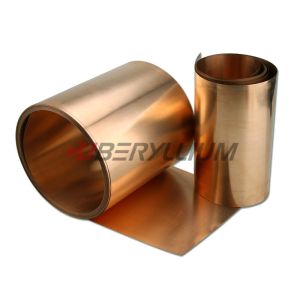 Quality C17500 C17510 C17410 C17200 Beryllium Copper Coil Strip 0.02mm High Strength for sale