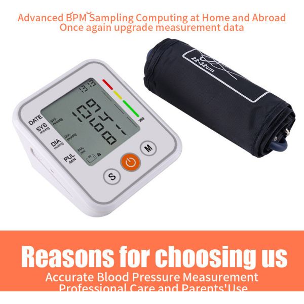 Arm Type OEM Electronic Home Blood Pressure Device Intelligent